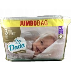 DADA EXTRA Care 3 Jumbobag starší balení 96 ks - do vyprodání zásob